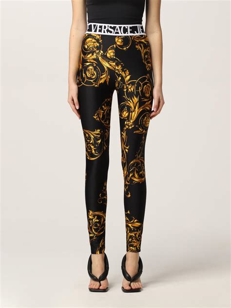 versace jeans couture black leggings|Versace Jeans Couture bags usa.